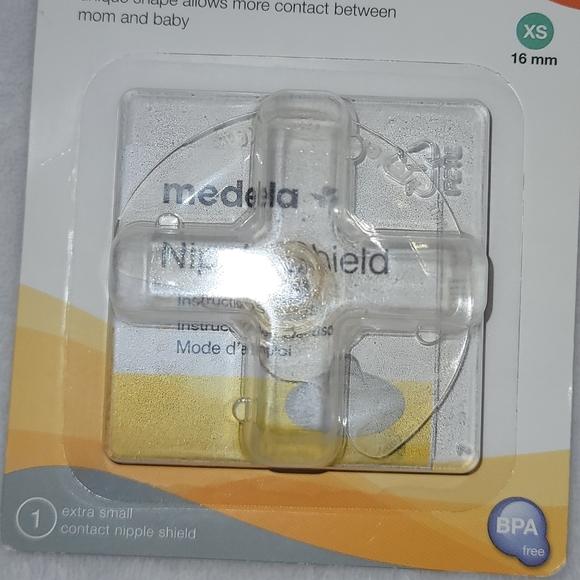Medela contact nipple shield Small 16 mm, clear, new in the box - BPA free - Picture 9 of 9